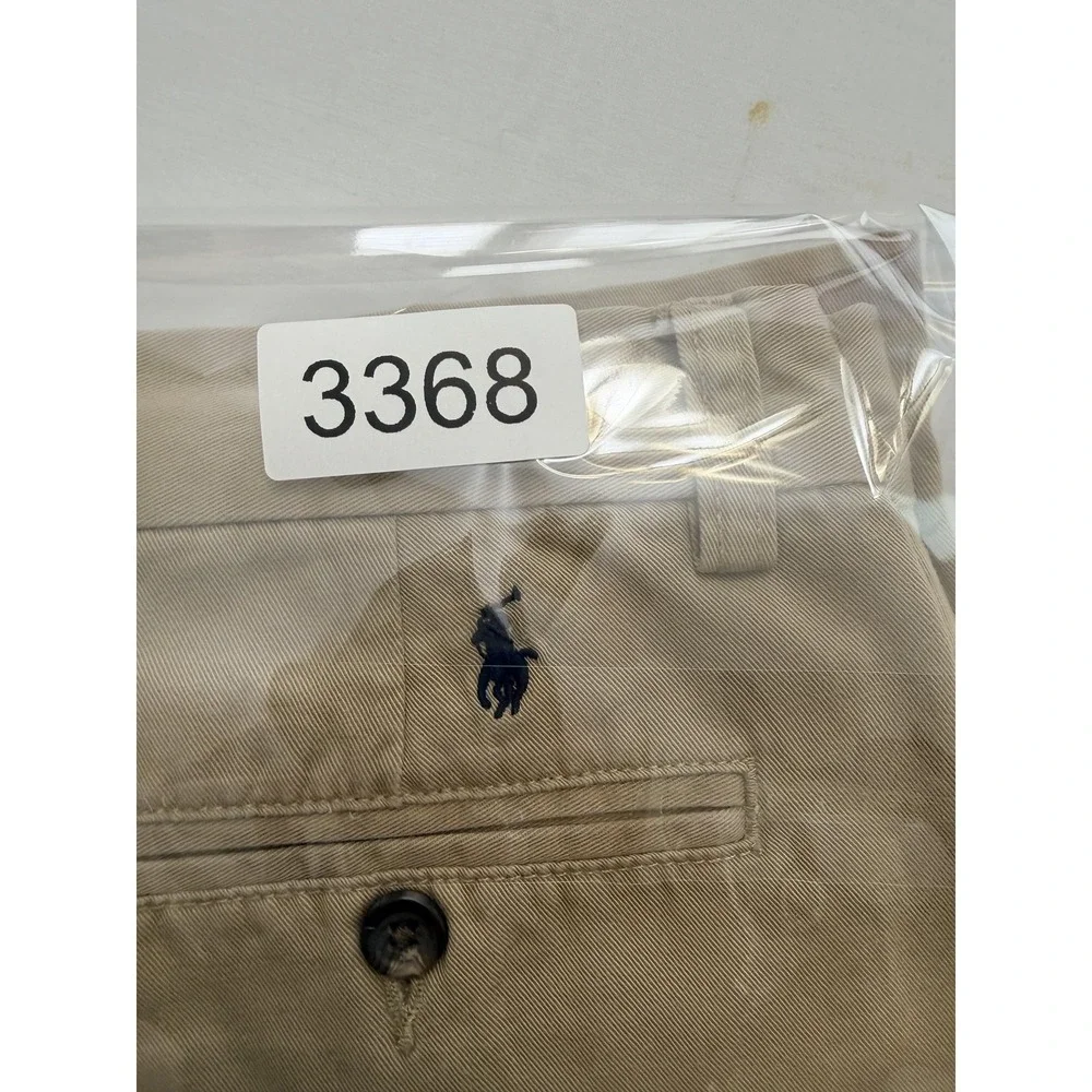 Polo Ralph Lauren Pants Boys 14 Khaki Chino Regular Fit Twill Cotton 27x27